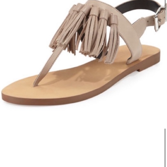 Rebecca Minkoff Shoes - Rebecca Minkoff Tan Fringe Sandals